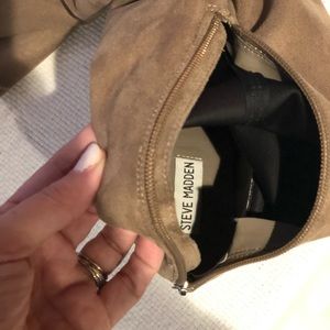 Steve Madden Shoes - Steve Madden Emotions taupe thigh high boots Steve Madden Shoes - Steve Madden Emotions taupe thigh high boots
